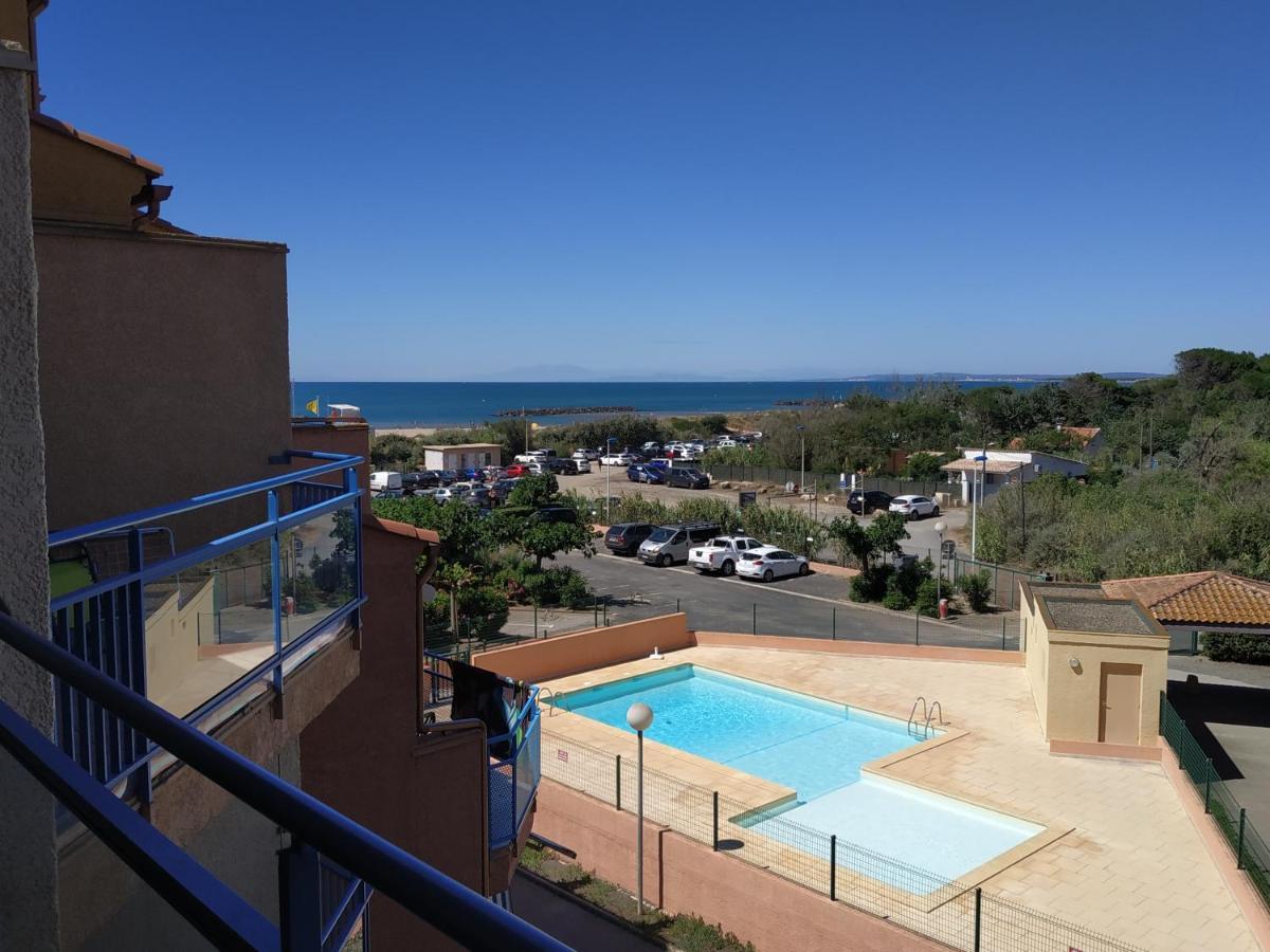 Appartement, Vue Sur Mer, Acces Direct Plage, Piscine Vias Luaran gambar